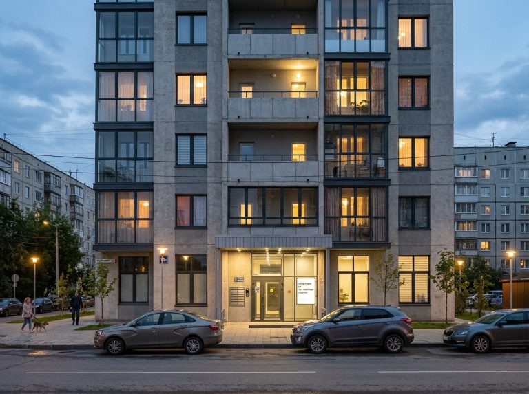 Новостройки Индустриального района Перми