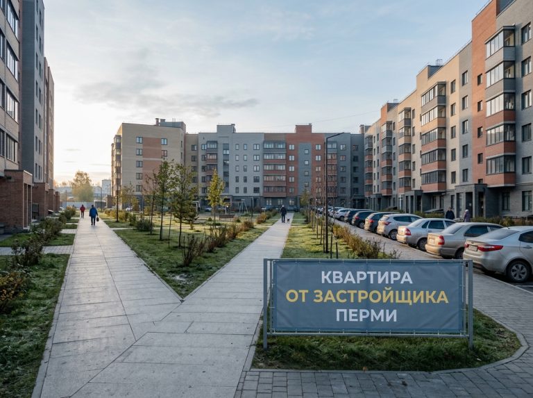 Покупка квартиры в новостройке Перми