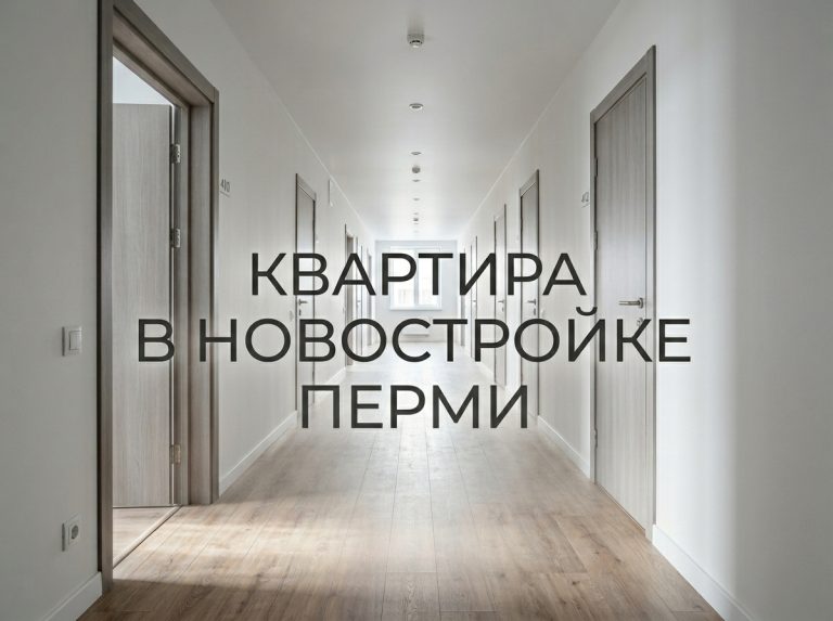 Приобретение квартиры в новостройке Перми