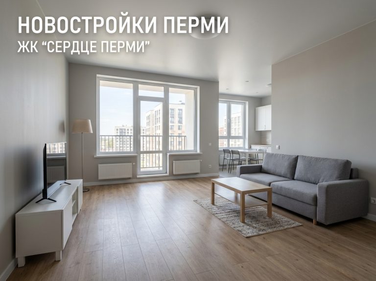 Покупка квартиры в новостройке Перми от застройщика без посредников