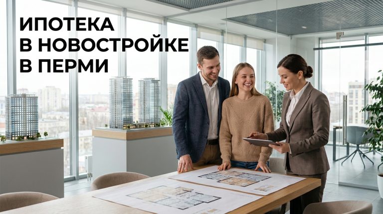 Новостройки Индустриального района Перми