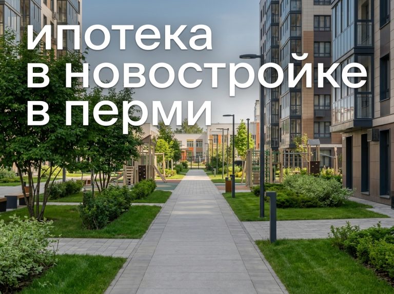 Новостройки Перми на улице Ким
