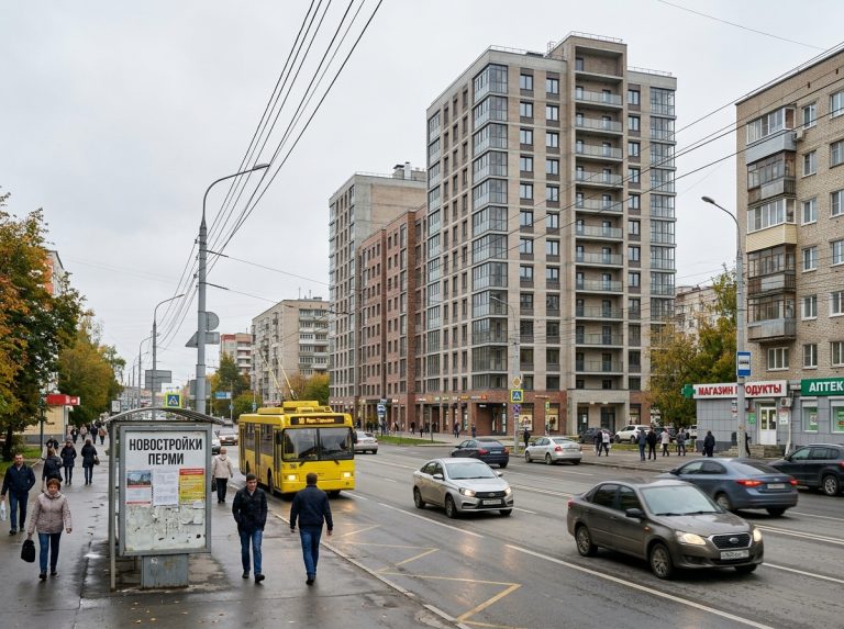 Покупка квартиры в новостройке Перми