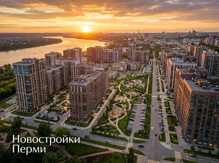 Новостройки Перми и однокомнатные квартиры в современном доме