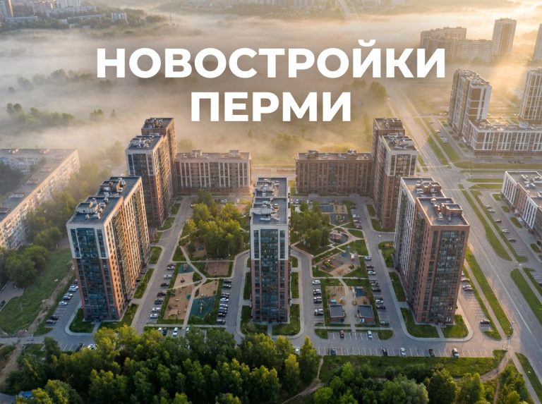 Трехкомнатные квартиры в новостройках Перми