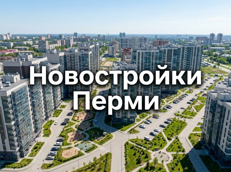 Приобретение квартиры в новостройке Перми