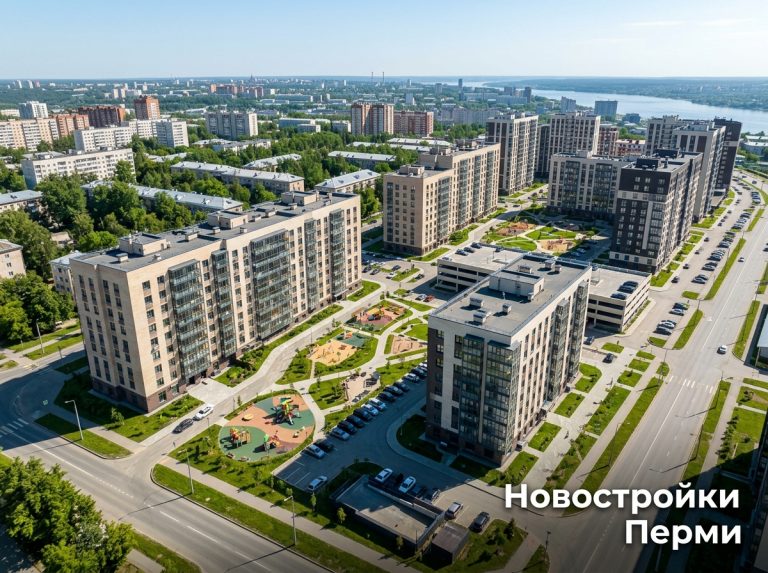 Покупка двухкомнатной квартиры в новостройке Перми от застройщика