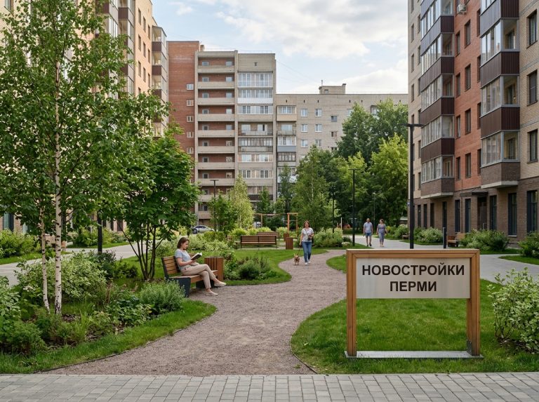 Новостройки Перми: покупка квартир в кирпичных домах и жилых комплексах с семейной ипотекой